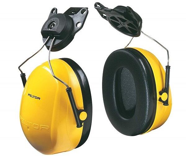 3M Peltor Optime 98 H9P3E Cap Mount Earmuffs